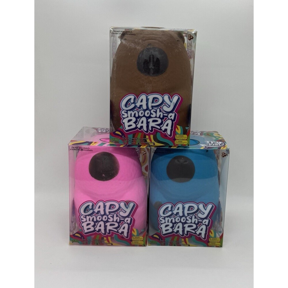 Brand New Viral Five Below Capy-Smoosh-a Bara Squishy 1PC Fast Ship Random Color